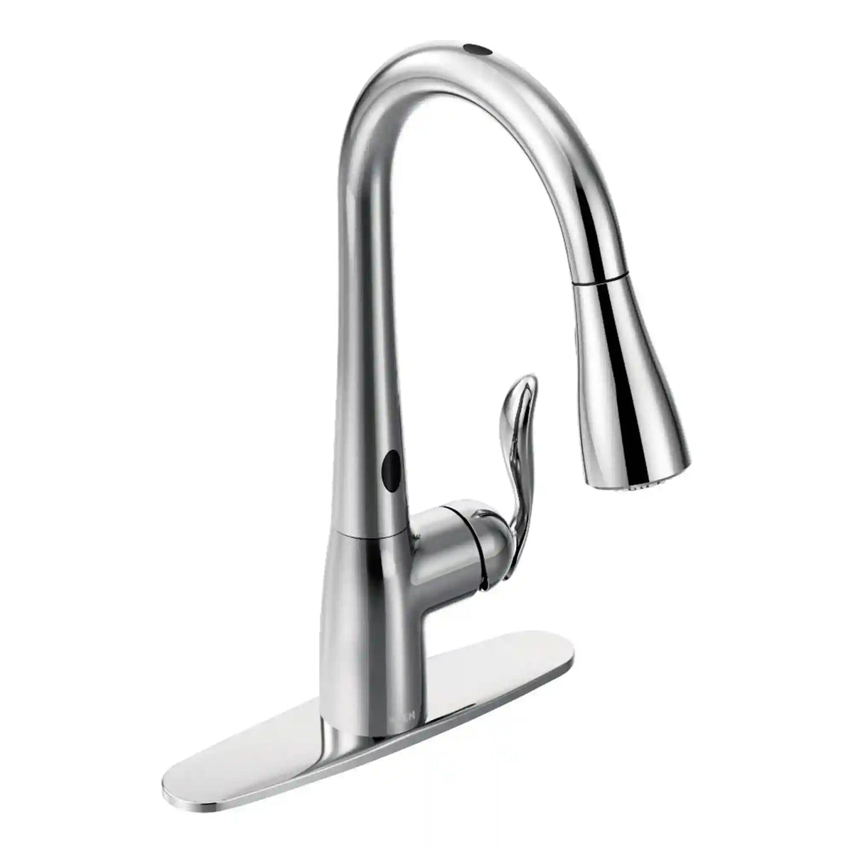 Arbor One-Handle High Arc MotionSense Dual Sensor Pulldown Kitchen Faucet