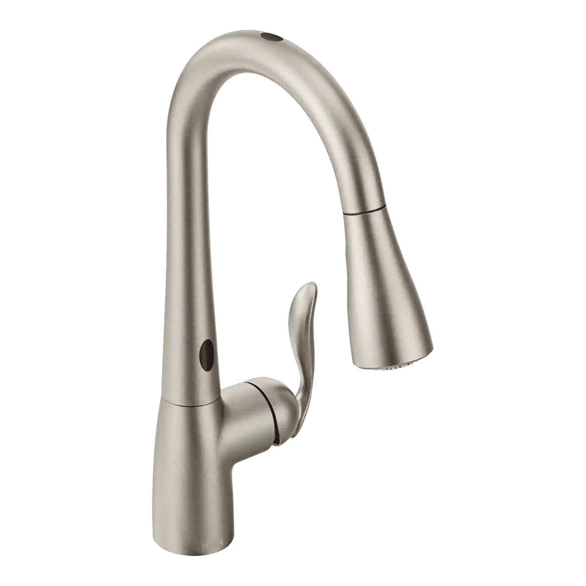 Arbor One-Handle High Arc MotionSense Dual Sensor Pulldown Kitchen Faucet