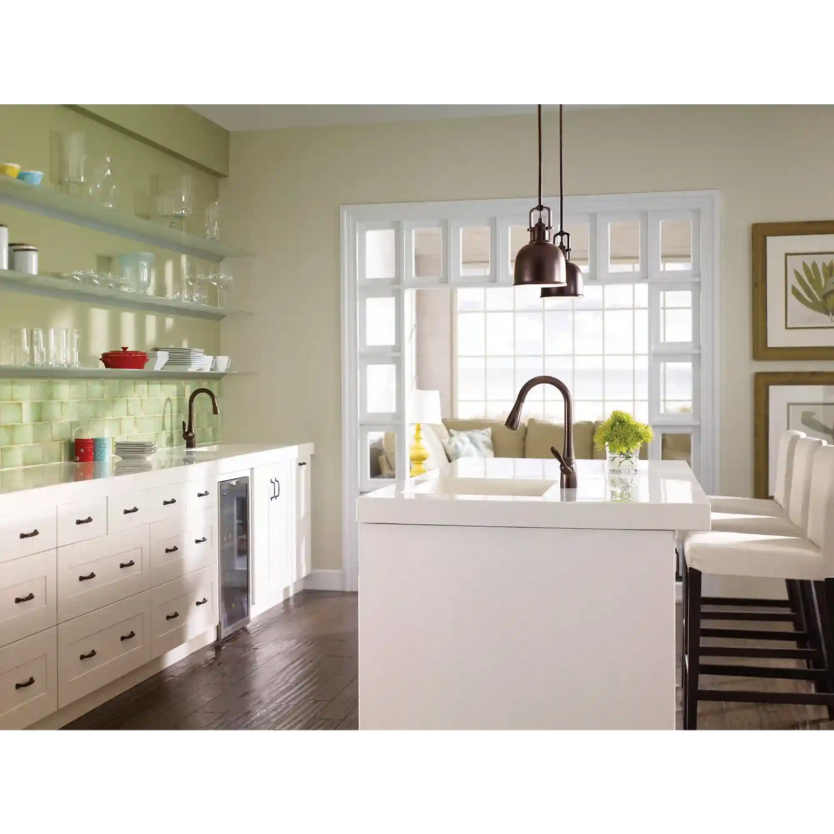 Arbor One-Handle High Arc Pulldown Kitchen Faucet