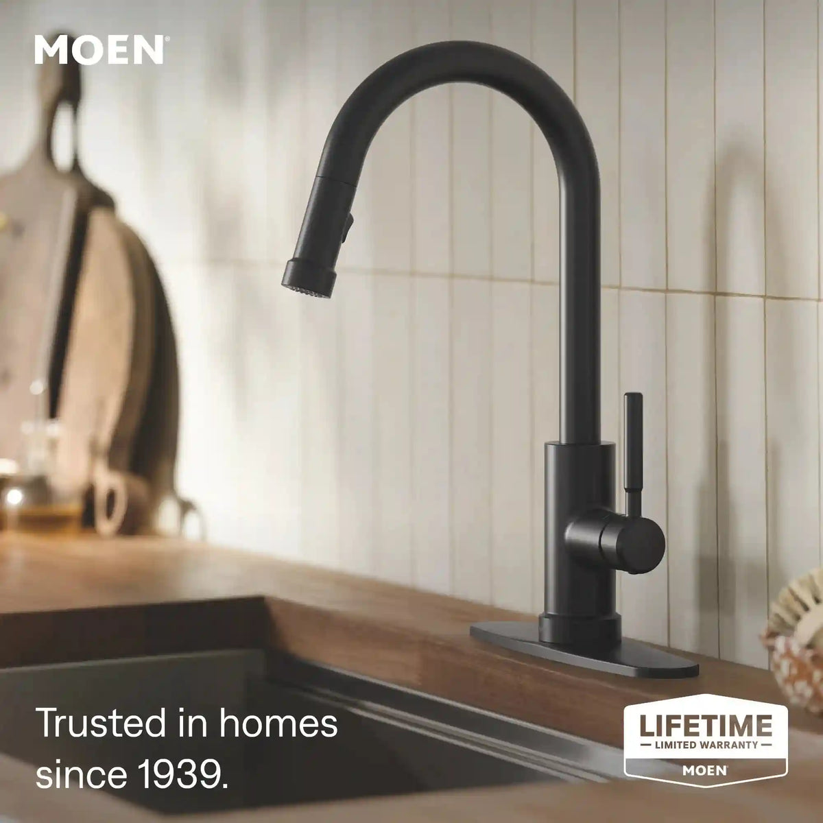 Kivo One-Handle High Arc Pulldown Kitchen Faucet