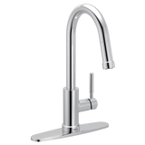 Kivo One-Handle High Arc Pulldown Kitchen Faucet