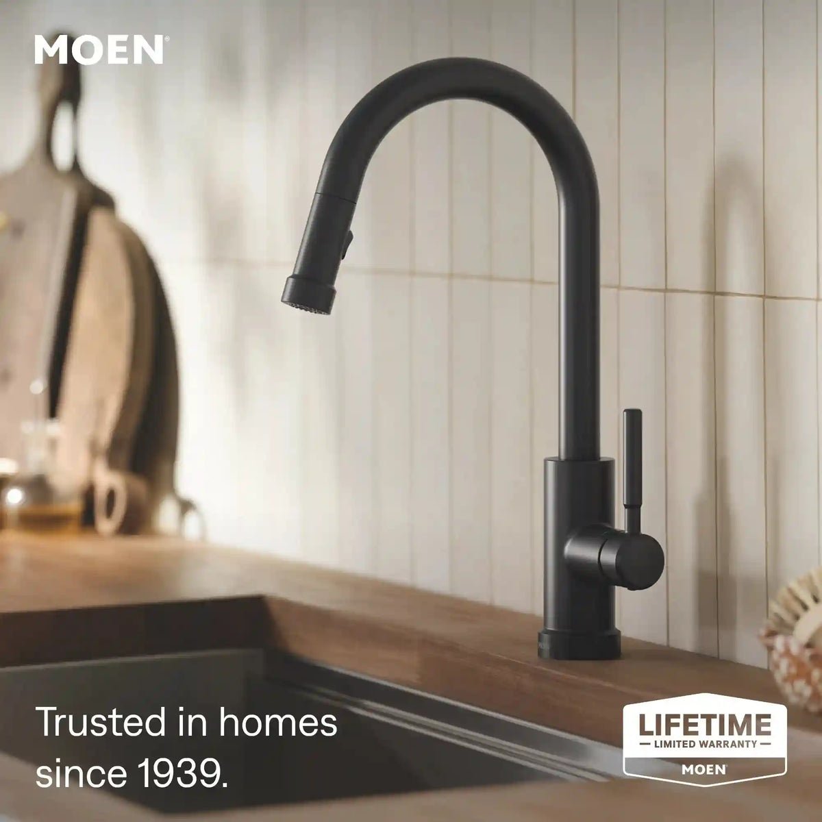 Kivo One-Handle High Arc Pulldown Kitchen Faucet
