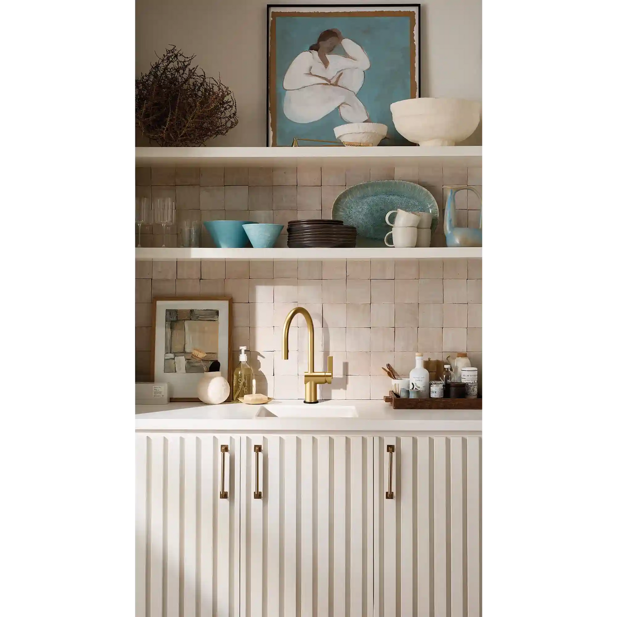 Cia One-Handle High Arc Pulldown Kitchen Faucet