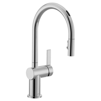 Cia Smart Faucet Voice Control One-Handle High Arc Pulldown Kitchen Faucet