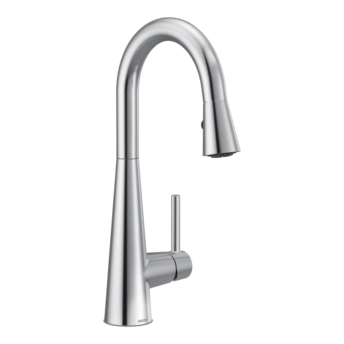 Sleek One-Handle Pulldown Bar Faucet