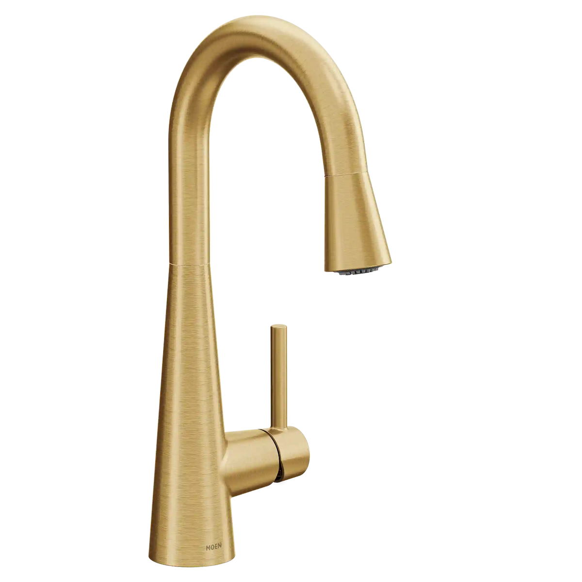 Sleek One-Handle Pulldown Bar Faucet