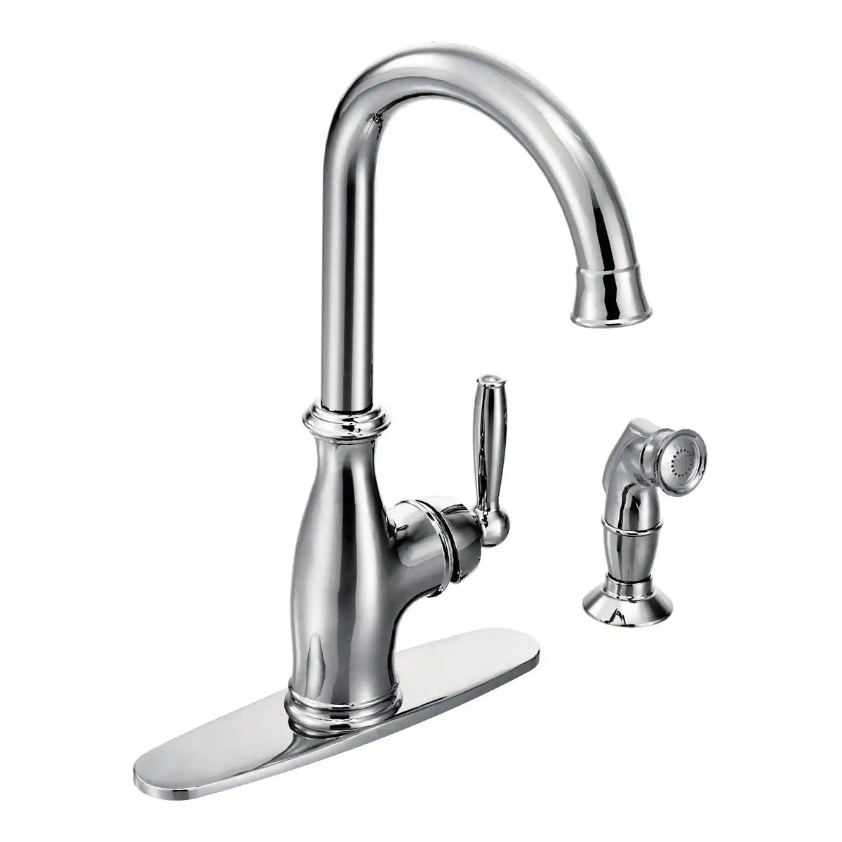 Brantford One-Handle High Arc Kitchen Faucet