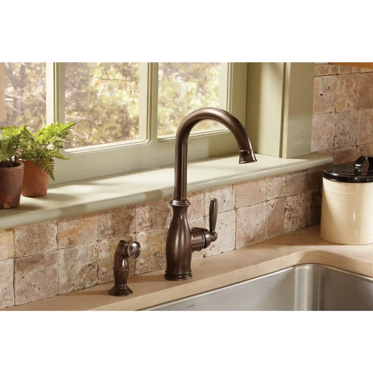 Brantford One-Handle High Arc Kitchen Faucet