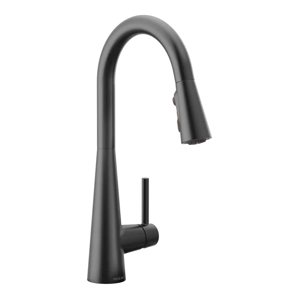 Sleek One-Handle High Arc Pulldown Kitchen Faucet