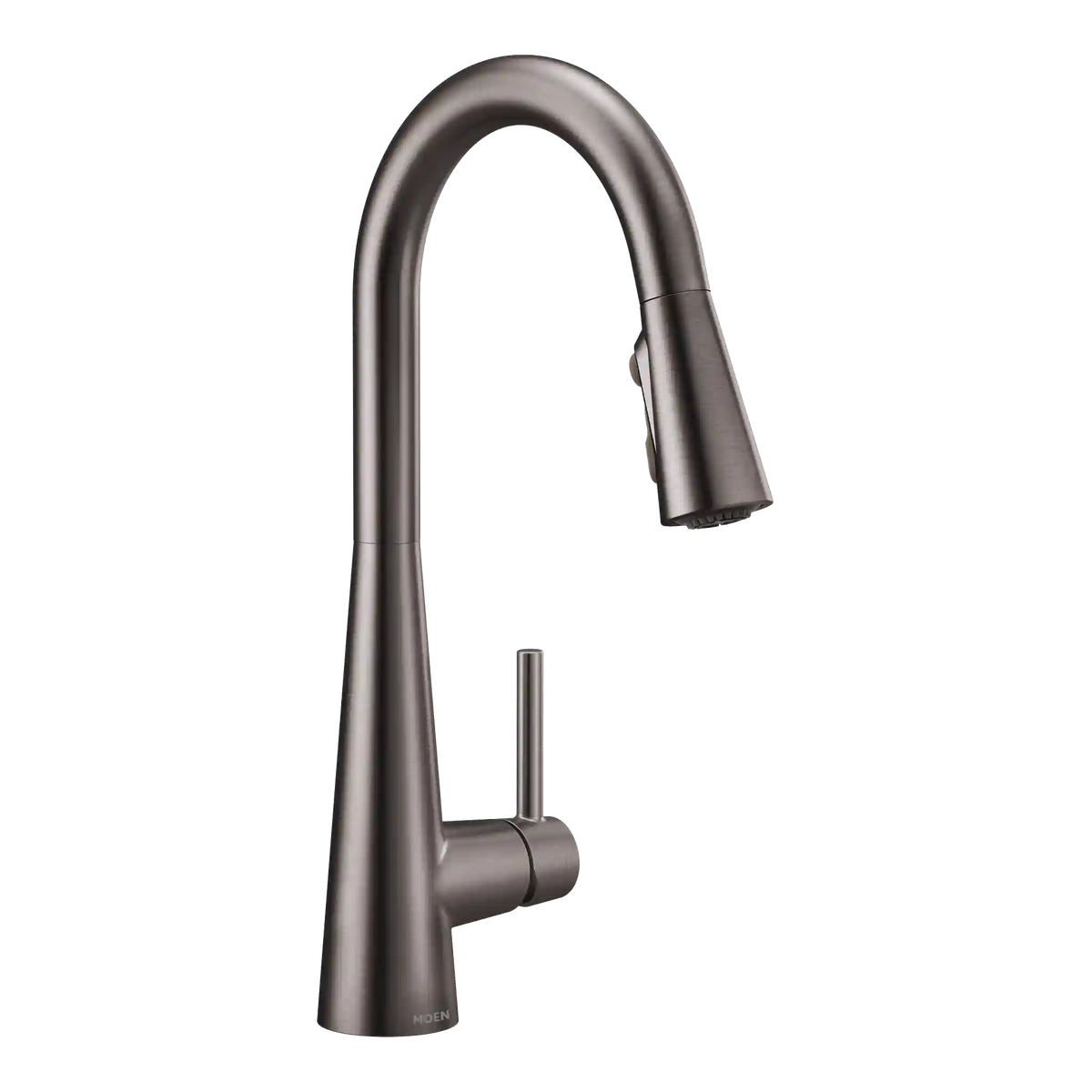 Sleek One-Handle High Arc Pulldown Kitchen Faucet