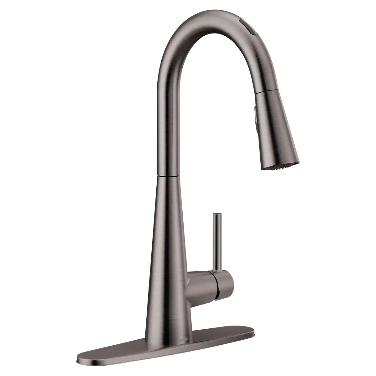 Sleek Smart Faucet Voice Control One-Handle High Arc Pulldown Kitchen Faucet
