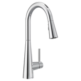 Sleek Smart Faucet Voice Control One-Handle High Arc Pulldown Kitchen Faucet