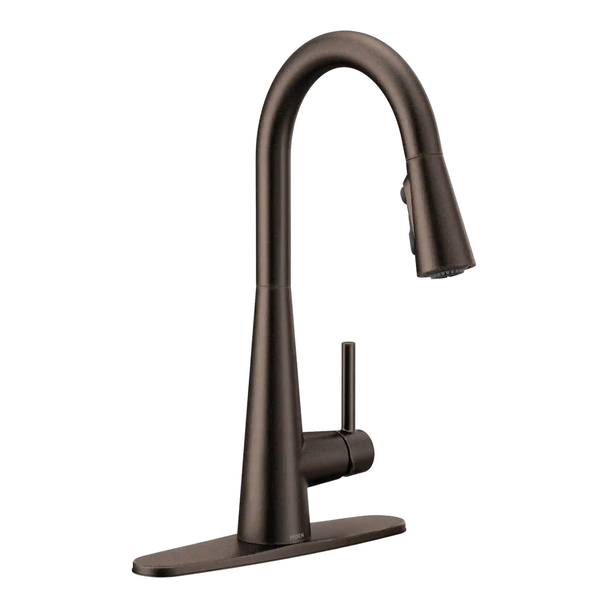 Sleek One-Handle High Arc Pulldown Kitchen Faucet