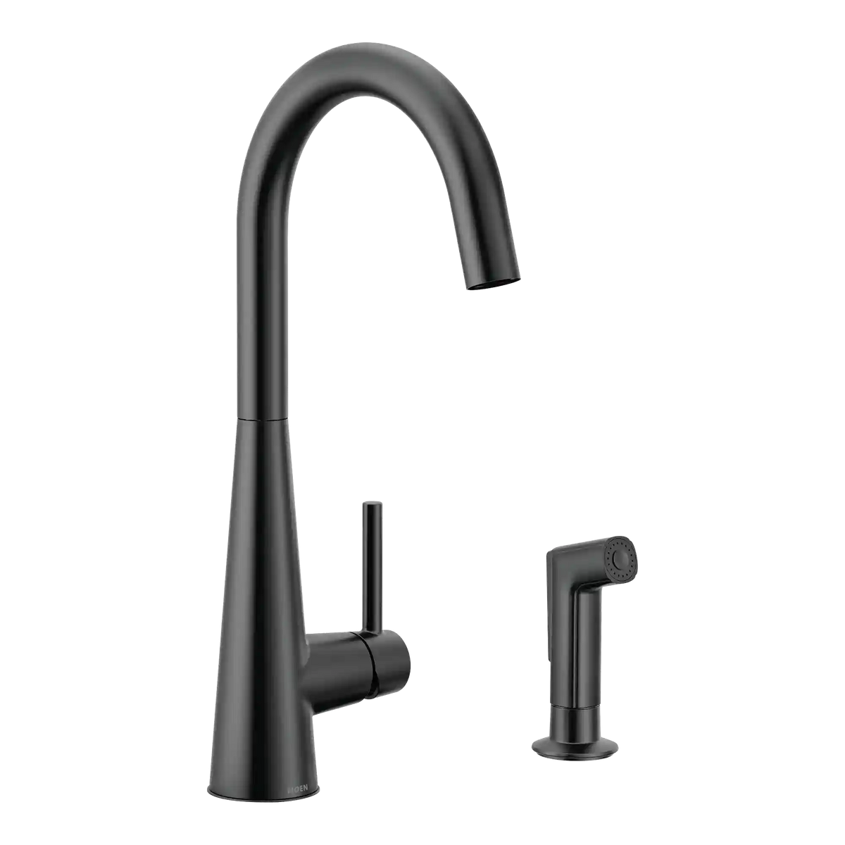 Sleek One-Handle High Arc Pulldown Kitchen Faucet