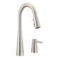 Sleek One-Handle Pulldown Kitchen Faucet