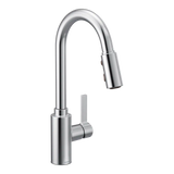 Genta LX One-Handle High Arc Pulldown Kitchen Faucet