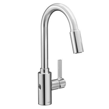 Genta LX MotionSense Wave Single Sensor One-Handle High Arc Pulldown Kitchen Faucet