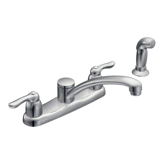 Chateau Two-Handle Low Arc Kitchen Faucet