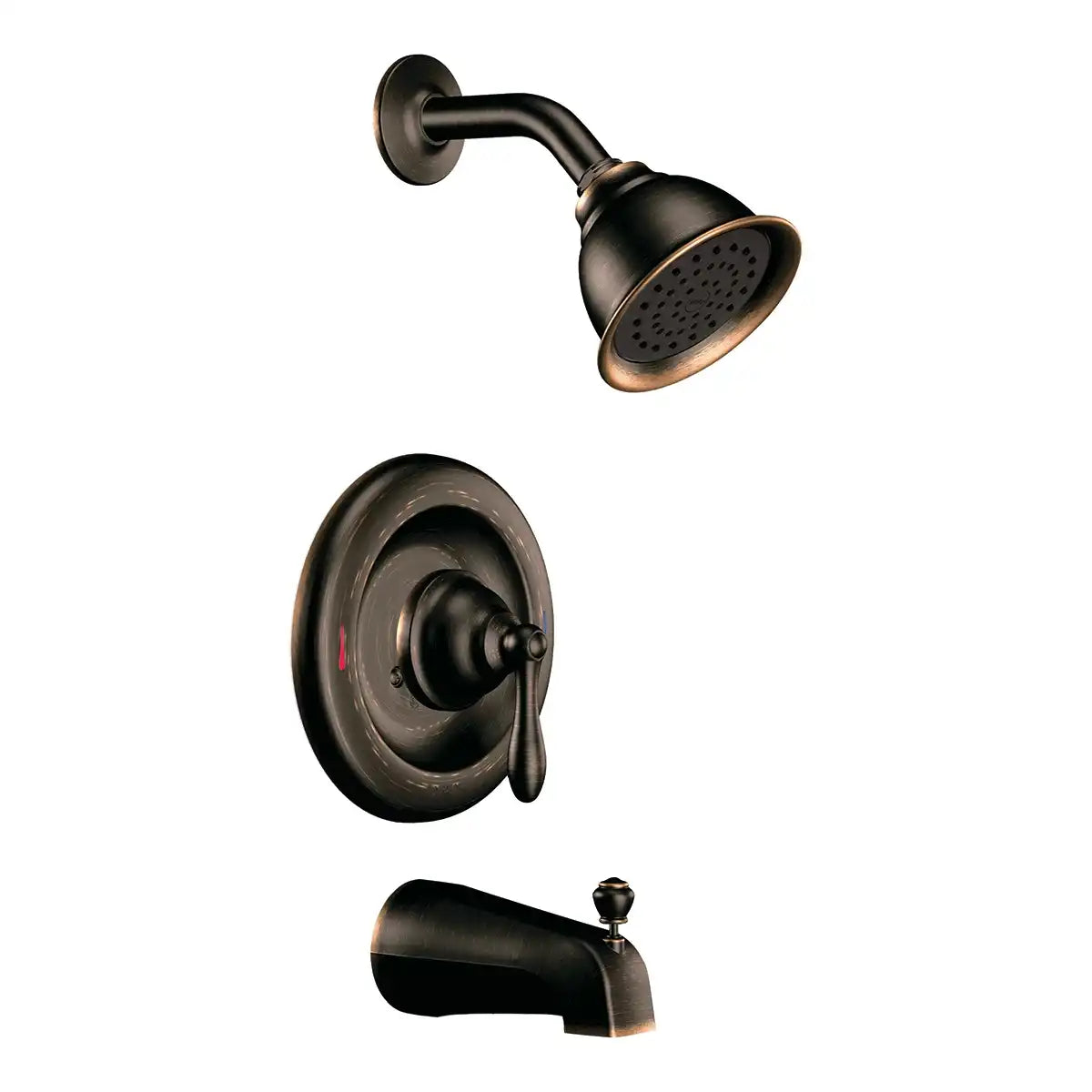 Caldwell Posi-Temp(R) Eco-Performance Tub and Shower Faucet