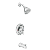 Caldwell Posi-Temp(R) Eco-Performance Tub and Shower Faucet
