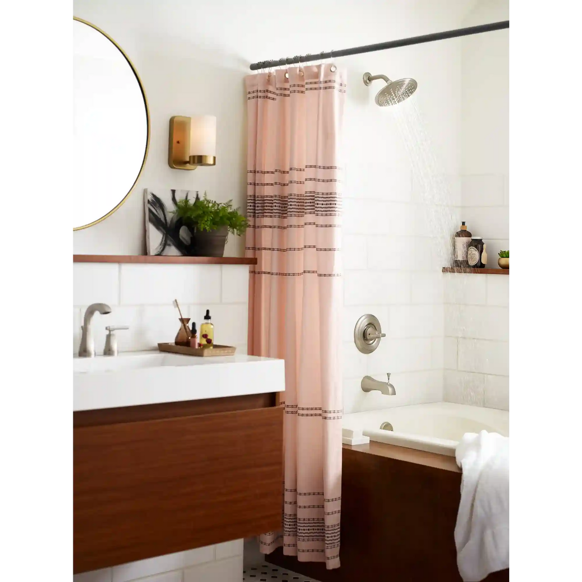Ayda Two-Handle High Arc Bathroom Faucet