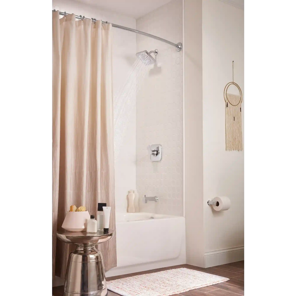 Curved Shower Rods Tension Curved Shower Rod