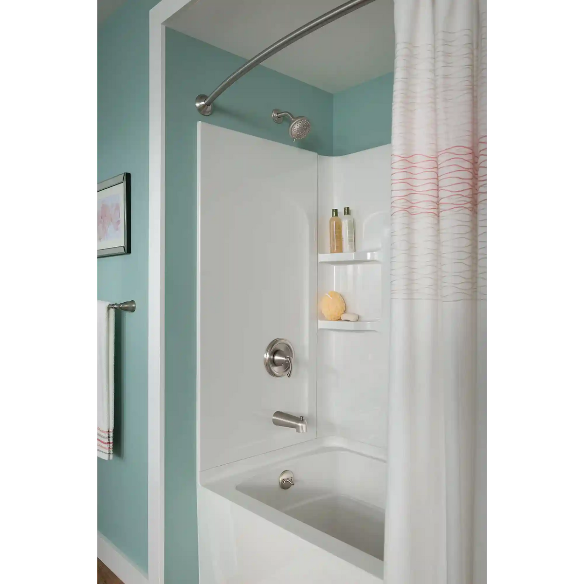 Moen Adjustable Curved Shower Rod
