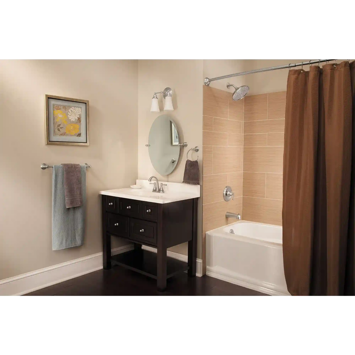 Ashville Two-Handle High Arc Bathroom Faucet