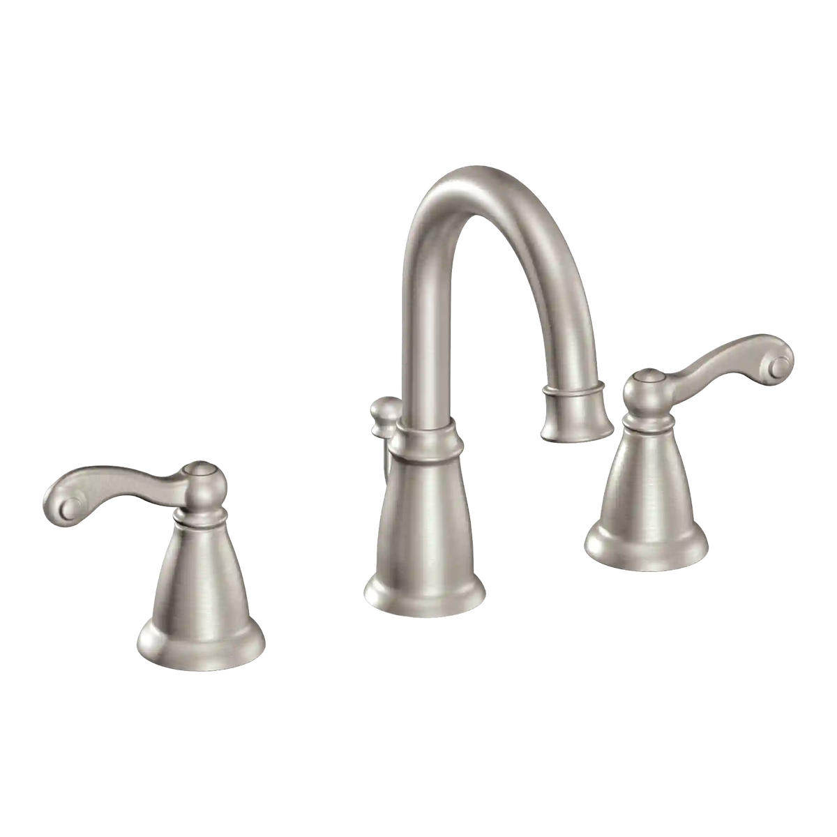 Traditional Two-Handle High Arc Bathroom Faucet