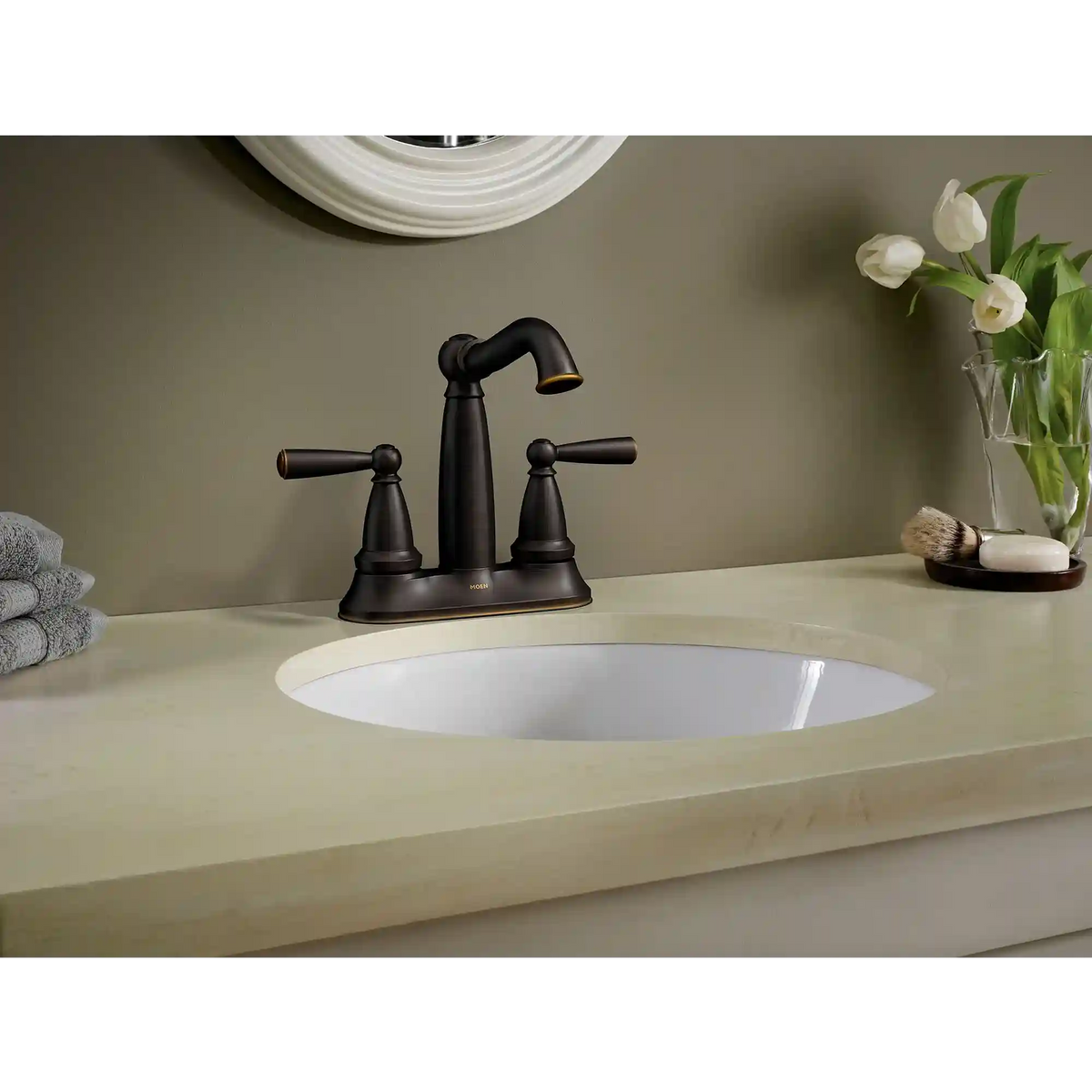 Vale Two-Handle Diverter Bathroom Faucet