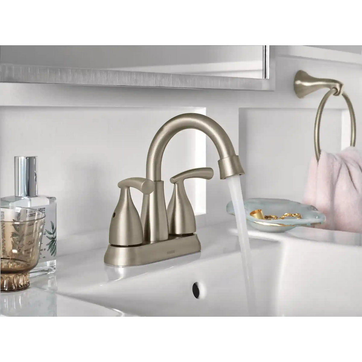 Essie Two-Handle Centerset Bathroom Sink Faucet