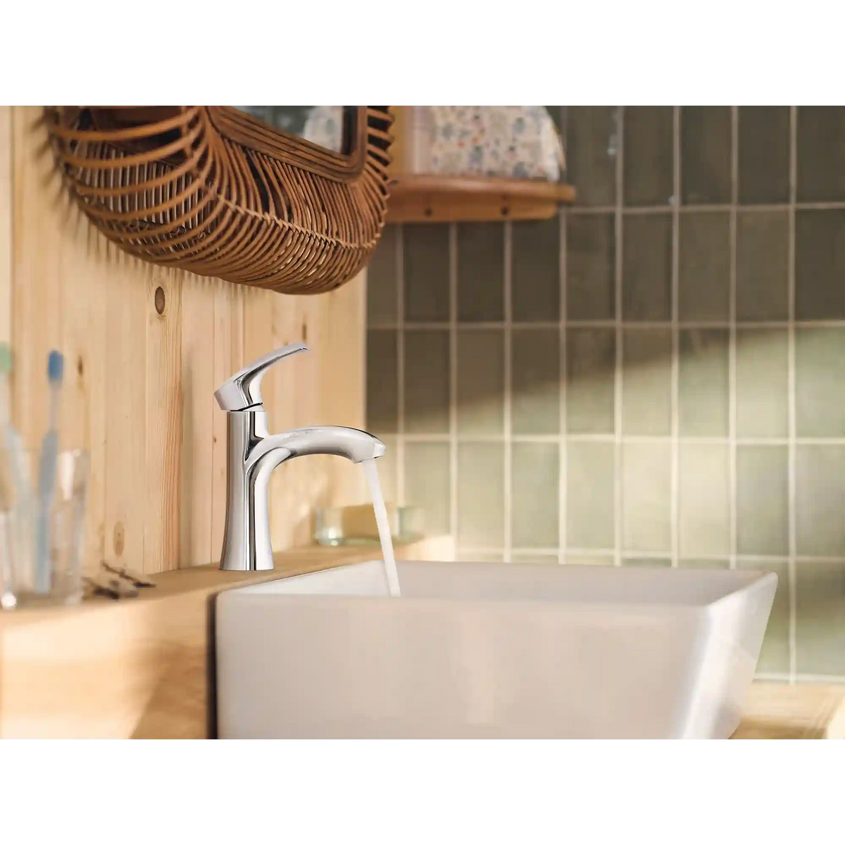 Graeden One-Handle High Arc Bathroom Faucet
