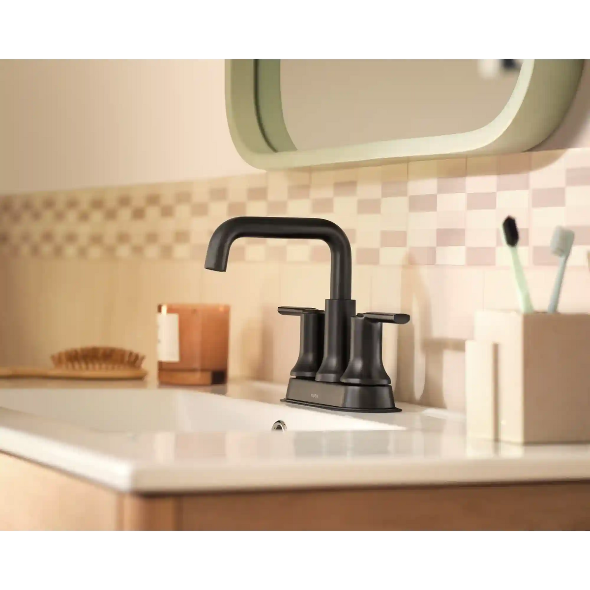 Zyla Two-Handle High Arc Bathroom Faucet