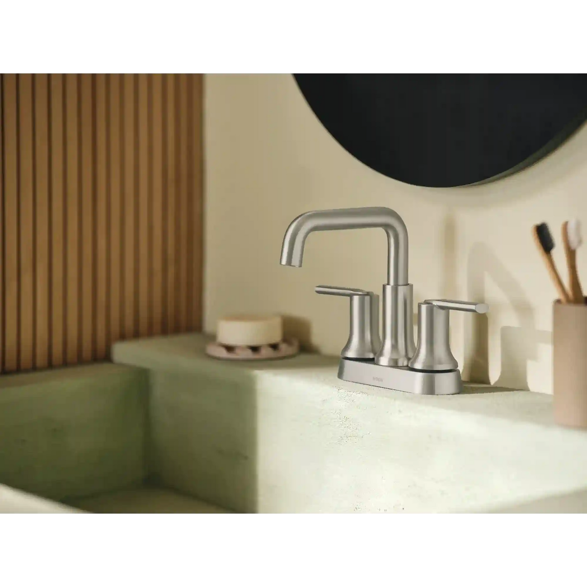 Zyla Two-Handle High Arc Bathroom Faucet