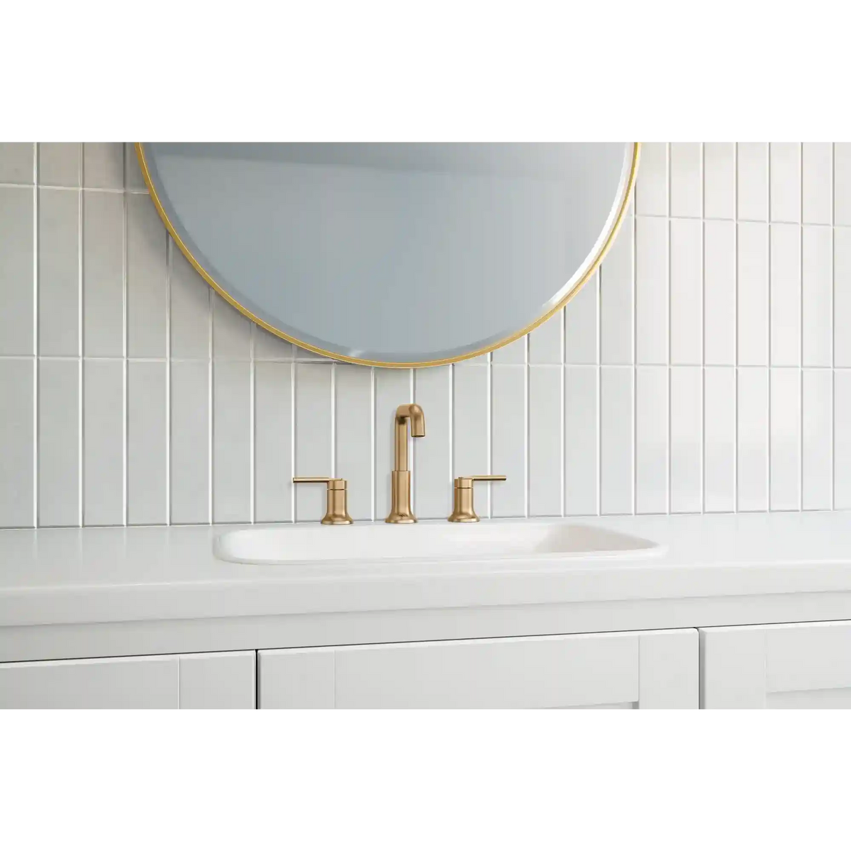 Zyla Two-Handle High Arc Widespread Bathroom Faucet