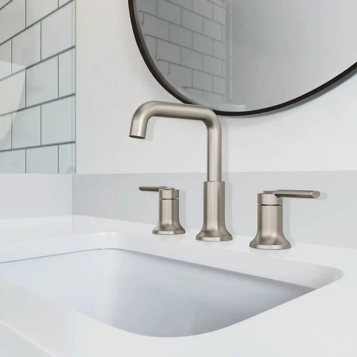 Zyla Two-Handle High Arc Widespread Bathroom Faucet