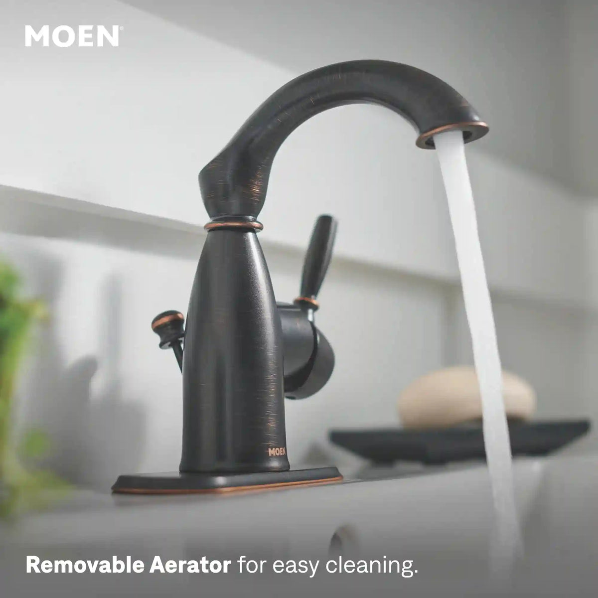 Sarona One-Handle High Arc Bathroom Faucet