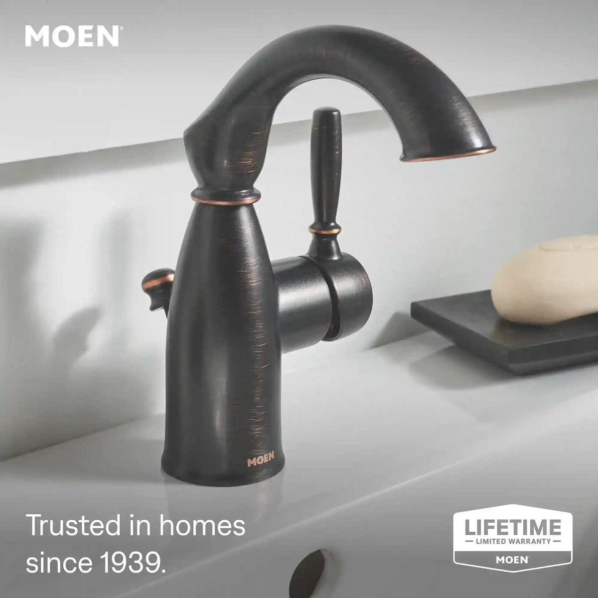 Sarona One-Handle High Arc Bathroom Faucet