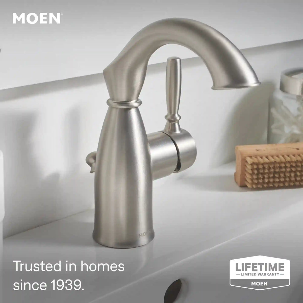 Sarona One-Handle High Arc Bathroom Faucet