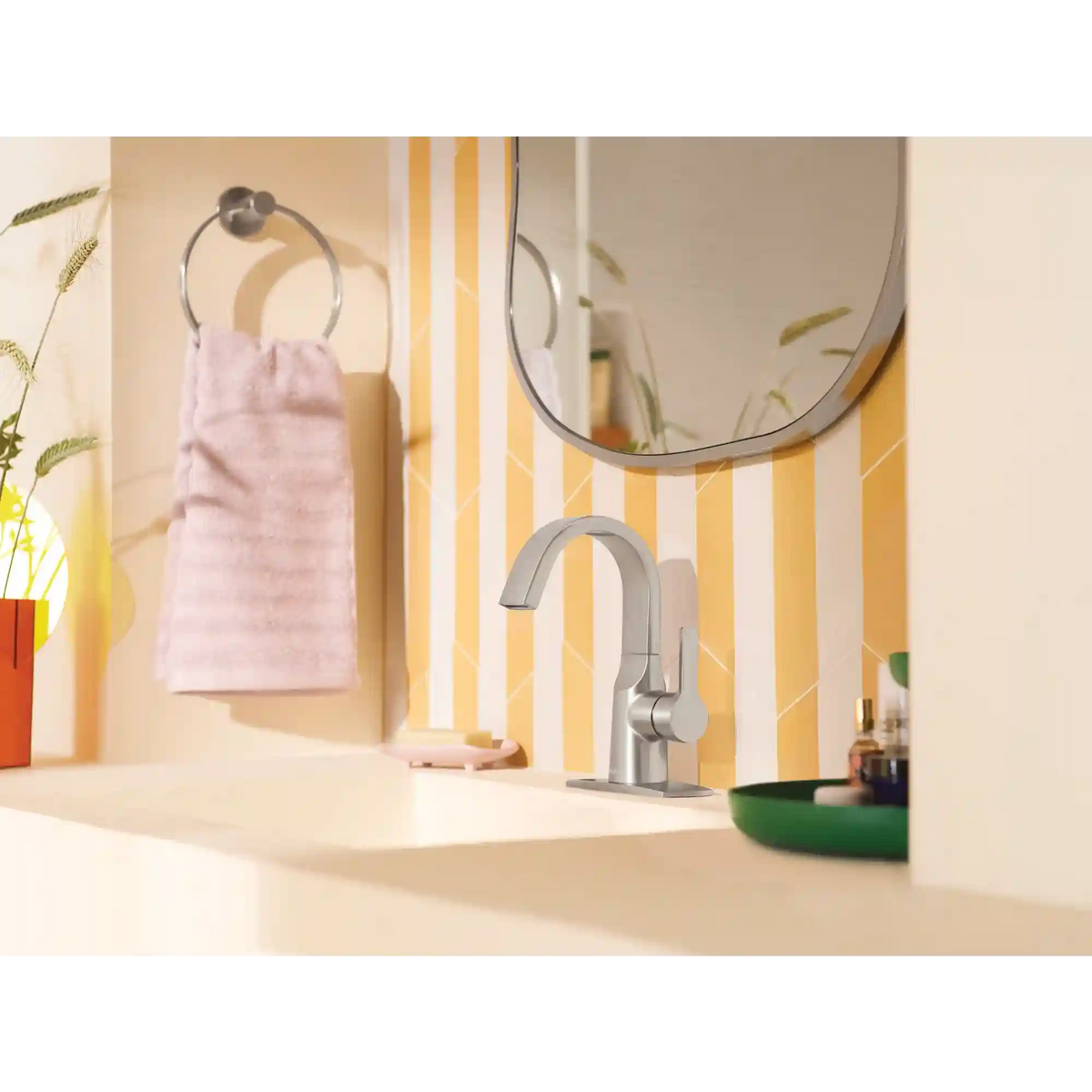 Avri One-Handle High Arc Bathroom Faucet