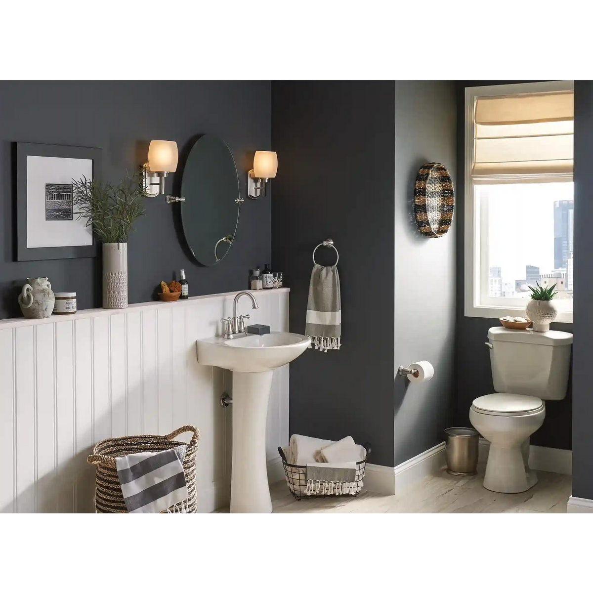 Brecklyn Two-Handle High Arc Bathroom Faucet