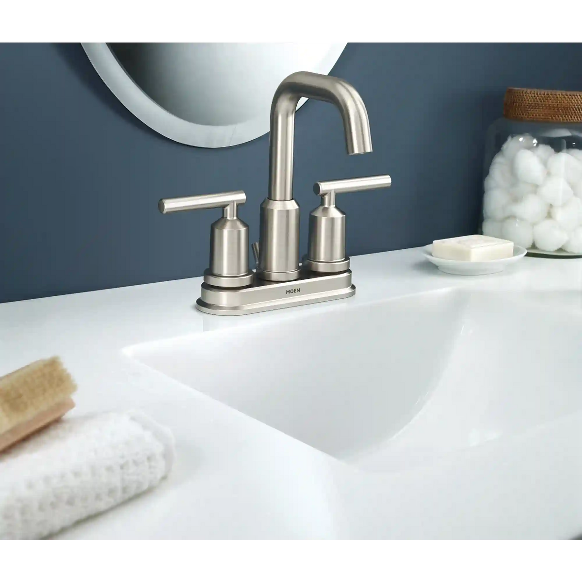 Gibson Two-handle Centerset Bathroom Sink Faucet