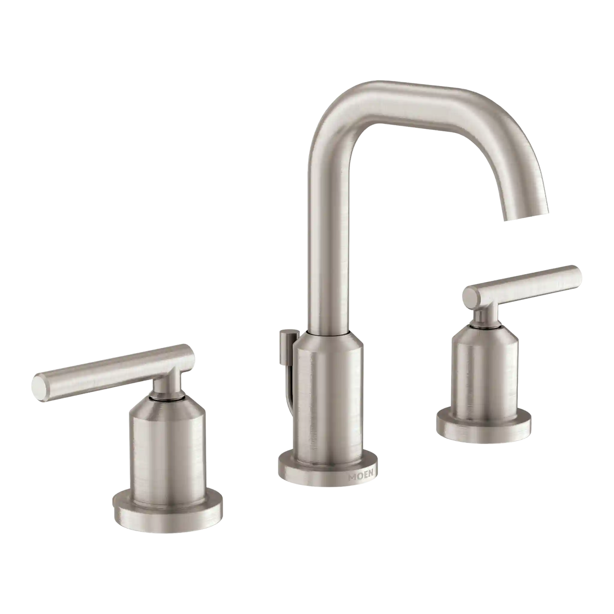 Gibson Chrome two-handle high arc bathroom faucet