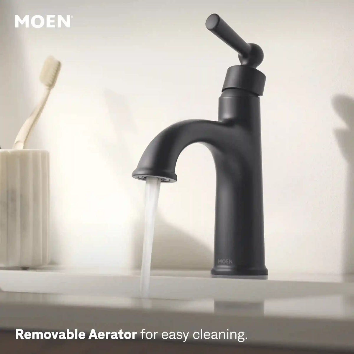 Caldwell One-Handle High Arc Bathroom Faucet