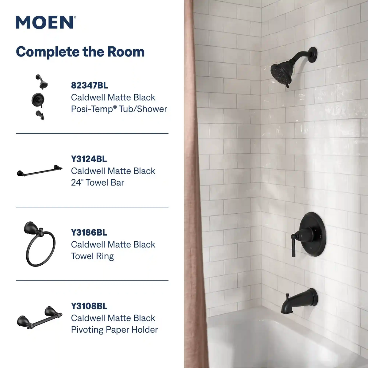 Caldwell One-Handle High Arc Bathroom Faucet