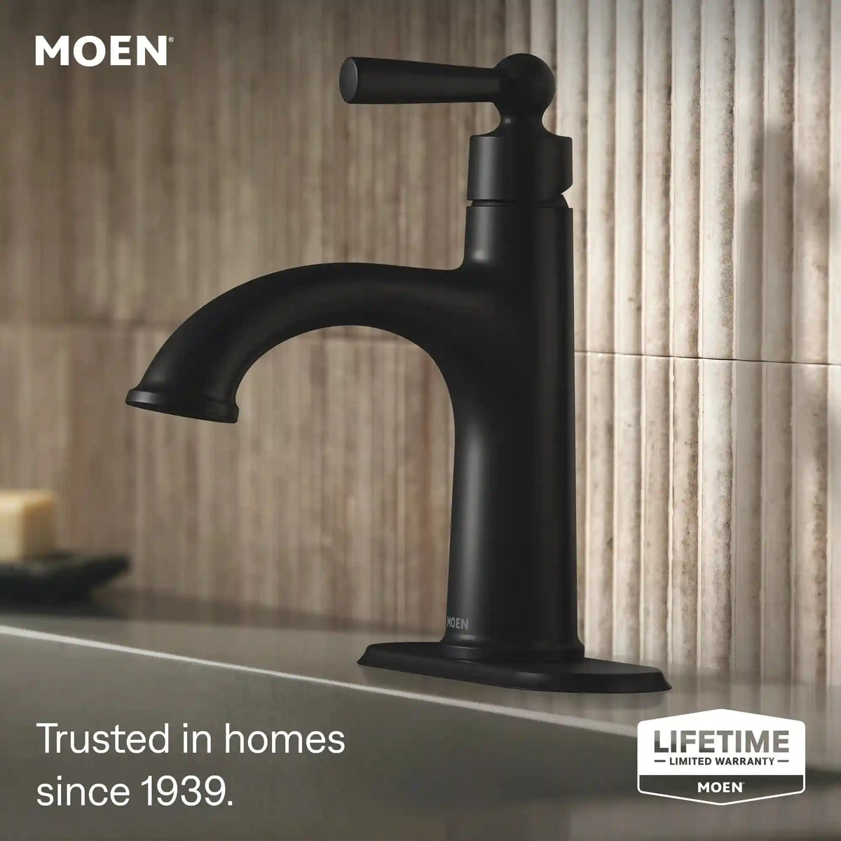 Caldwell One-Handle High Arc Bathroom Faucet