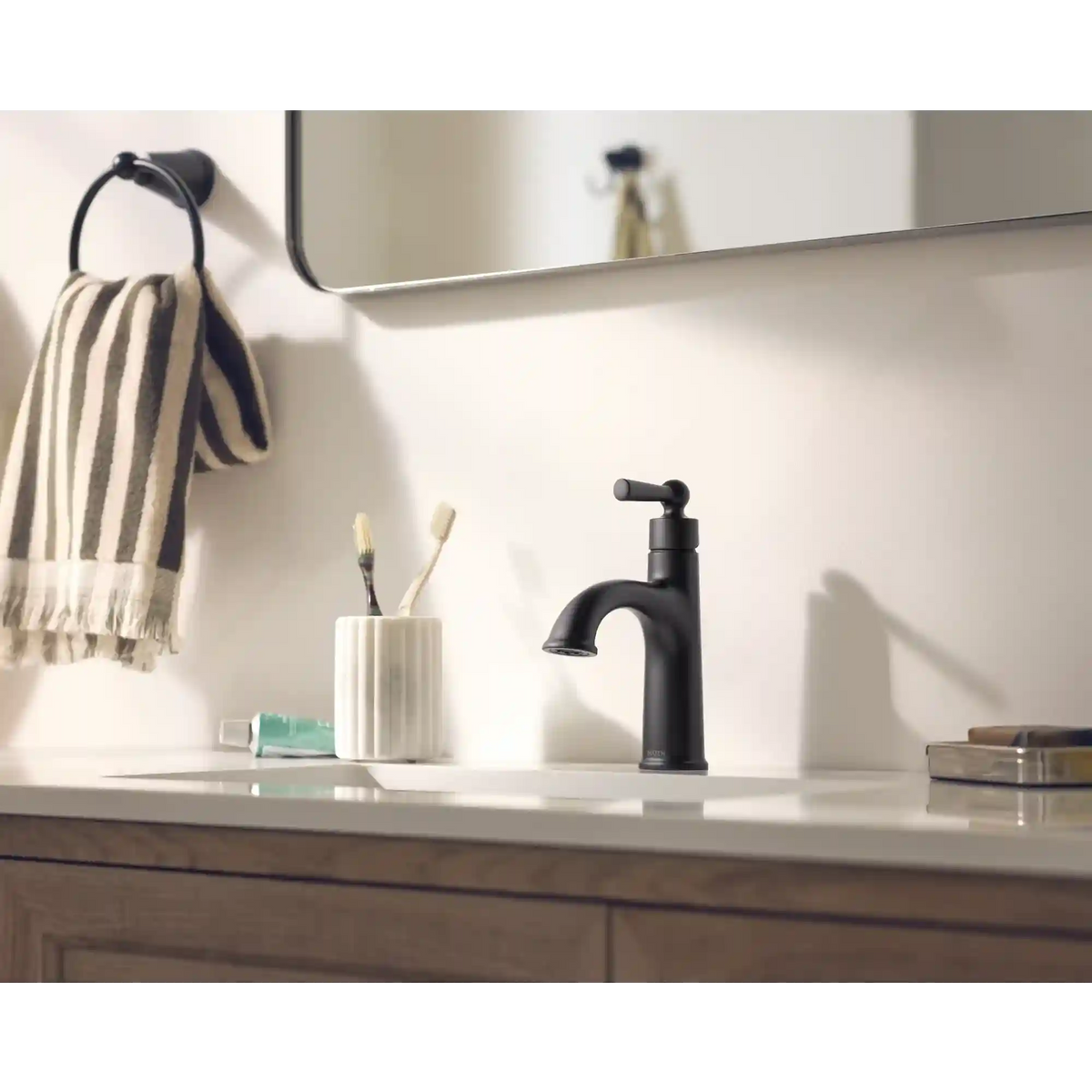 Caldwell One-Handle High Arc Bathroom Faucet