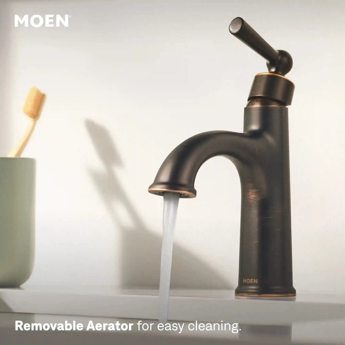 Caldwell One-Handle High Arc Bathroom Faucet