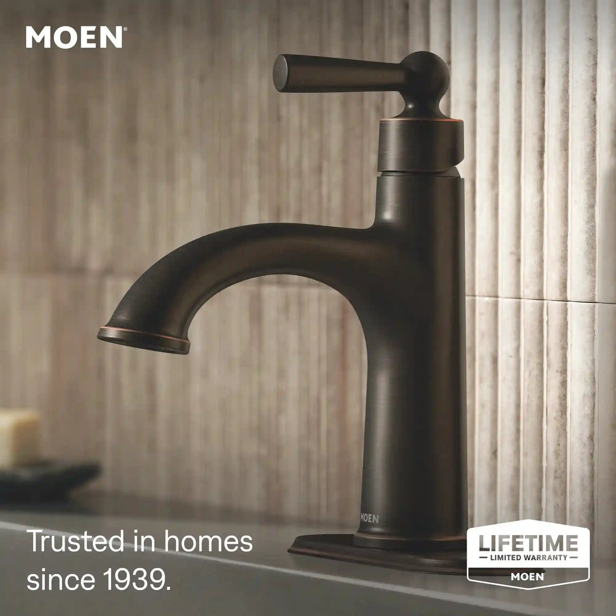 Caldwell One-Handle High Arc Bathroom Faucet