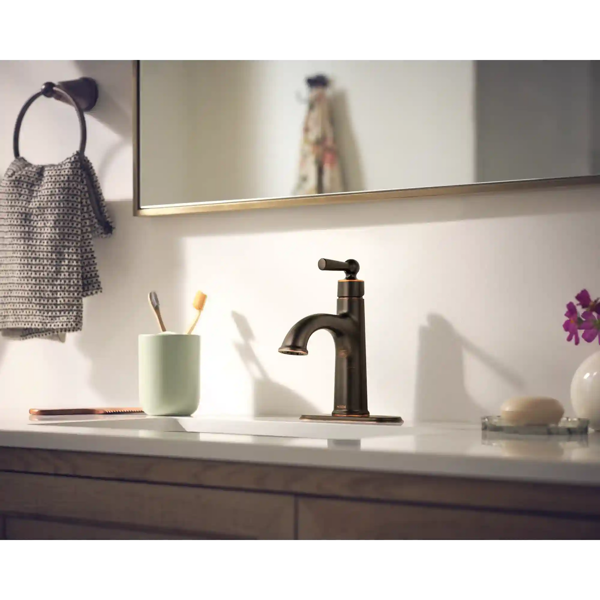 Caldwell One-Handle High Arc Bathroom Faucet